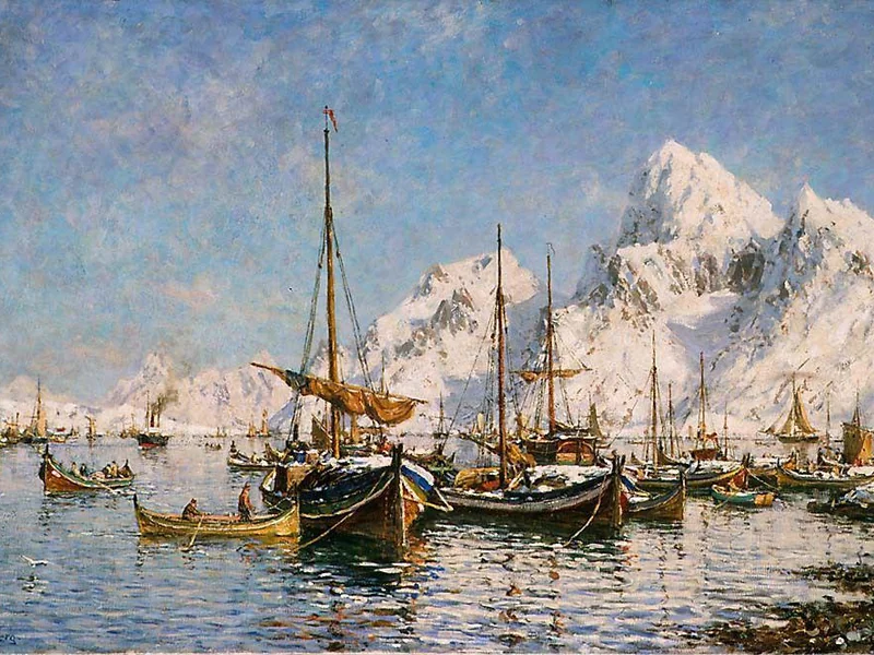 1863-Gunnar Berg - Da Vaterfjord